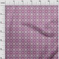 thumbnail image 3 of oneOone Tissu en Coton Flex Violet Mosaïque pour Robe Tissu Imprimé au Mètre 40 Pouces de Large, 3 of 5