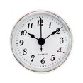 thumbnail image 2 of 2.8 inch/70 mm Miniature Clock Up Movement, Front Round Arabic Numeral Clock Fit 61mm/2.40inch Diameter Hole Trim06, 2 of 8