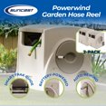 thumbnail image 2 of Suncast 100-Ft. Powerwind Automatic Rewind Hose Reel, Light Taupe (2 Pack), 2 of 12
