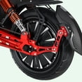 thumbnail image 4 of EMMO Maknak - Long Range Scooter Ebike - Step Thru - Removable 72V Lithium Battery - Two Seater - 105 km Range - Aqua Frost, 4 of 12