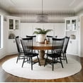 thumbnail image 1 of Handmade Braided White Jute Round Rugs Size 4 x 4 Feet Round ( 120 x 120 cm ), 1 of 4
