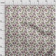 thumbnail image 2 of oneOone Polyester Lycra Fabric Leaves & Floral Block Print Sewing Fabric BTY 56 Inch Wide, 2 of 4