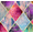 22. Diamond Grid, variant on iPad 9.7 5th 6th Gen Air 1st 2nd Gen [iPad 5 6 Air 1 2] A1893 A1822 A1566 A1474 MRJN2LL/A MR7G2LL/A MP2F2LL/A MP2G2LL/A MD785LL/A MD788LL/A MGLW2LL/A Printed PC Clear Flip Back Cover - Blossom
