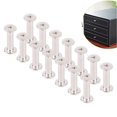 thumbnail image 1 of 100 Sets Chicago Screws Leather Assorted Kit, Stainless Steel Rivets Fasteners, Rivets and Screws Set for Leather Crafts, Clothing, and More, 1 of 7
