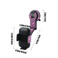 thumbnail image 3 of Qonioi Car Inlaid Rotating Phone Holder, 360 Degree Rotation Suction Cup Car Mount for Navigation, Universal Dashboard Windshield Phone Stand for All Phones, 3 of 6
