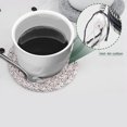 thumbnail image 4 of fastboy 6 Pcs sous-Verres en Coton pour Bureau Taille sous-Verres Absorbants Ensemble de 6 Même Petites Plantes. Posavasos Lin, 4 of 6