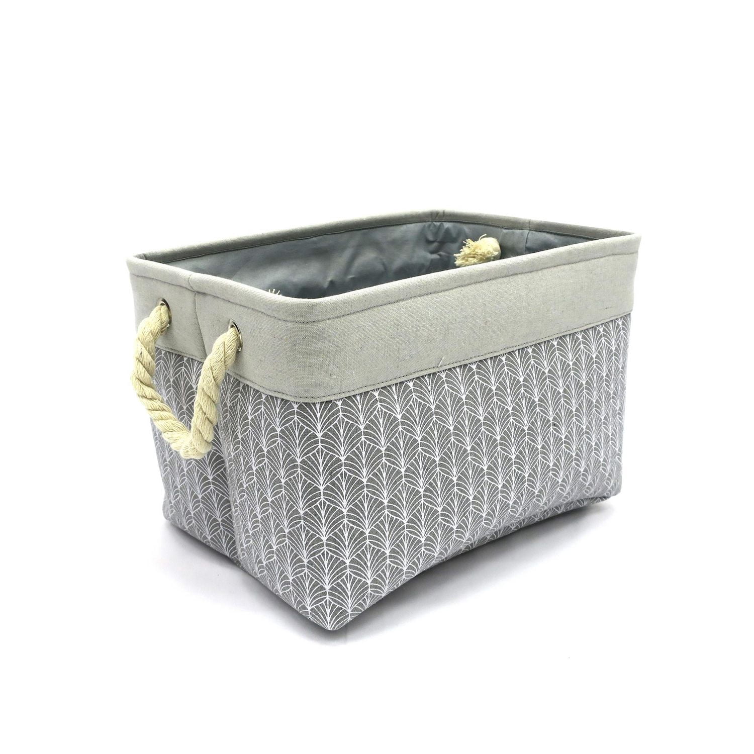 Hometrends Petit panier en tissu imprimé