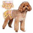 thumbnail image 3 of CBFFDC Combinaison pour Animaux Réutilisable Pantalon Physiologique pour Animaux Couches pour Chiens avec Imprimé Citron Vêtements de Protection Fournitures pour Animaux, 3 of 6