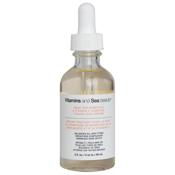 Vitamins and Sea beauty Toning Dead Sea Minerals and Vitamin C Complex Skin Serum