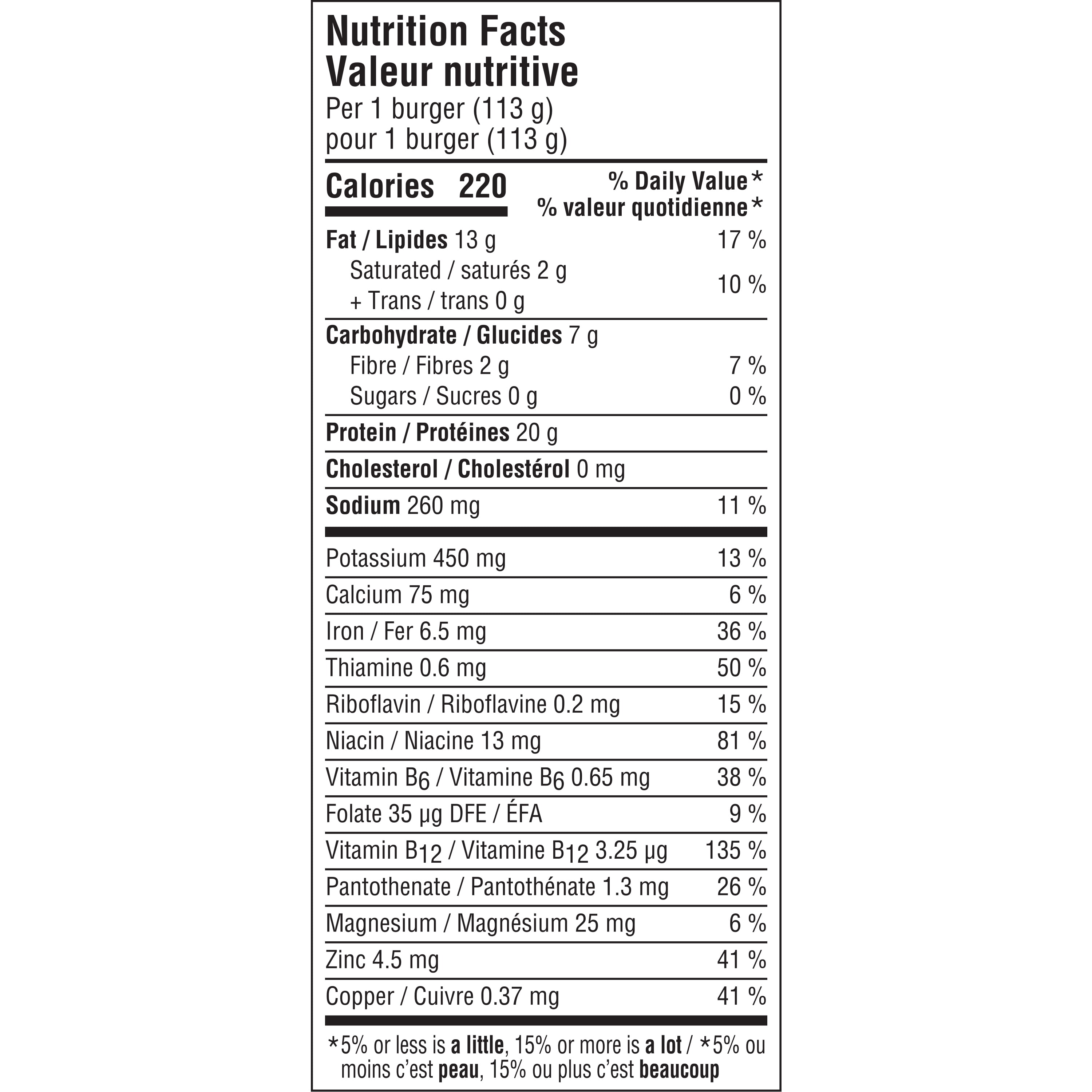 Beyond Meat Plant-Based Burger, 678g