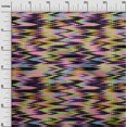thumbnail image 2 of oneOone Georgette Viscose Black Fabric Chevron Ikat Sewing Craft Projects Fabric Prints By Yard 42 Inch Wide, 2 of 4
