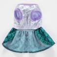 thumbnail image 2 of Pet Halloween Cosplay Costume Funny Cartoon Princess Dress And Hat Set For Small And Medium Dogs, 2 of 13