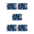 thumbnail image 1 of yingyy 1/2/5 Pcs 5V pour Micro Rechargeable USB 1A Lithium Lithium Battery Charger Module Battery Charger Module Charging Board 1pcs type 1 5Ensemble, 1 of 6
