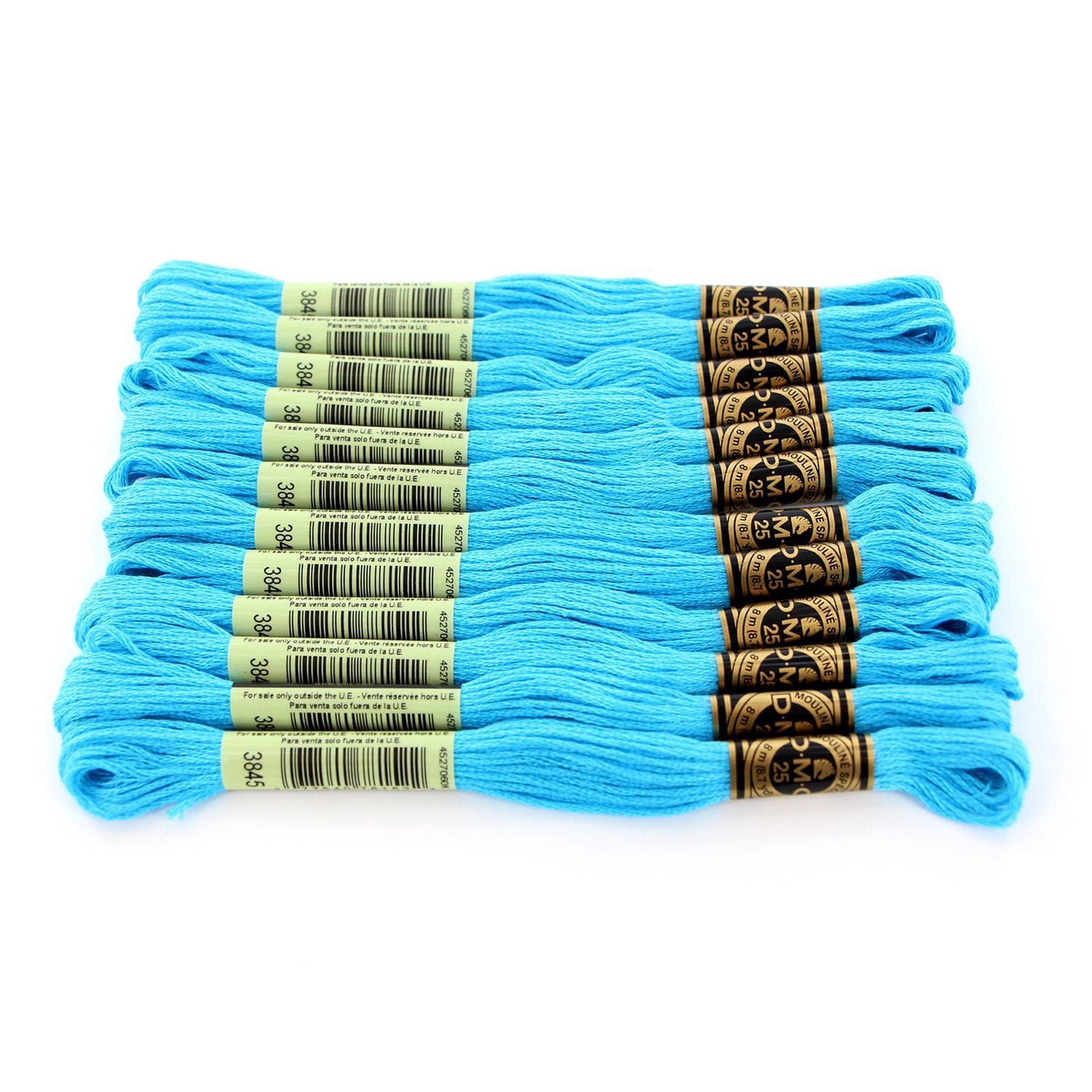 DMC bleu coton 6 Strand Floss 8 m (8.75 yd)