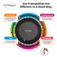 thumbnail image 4 of JumpSport 220 Small Rebounder for Adults, 39" Home Fitness Trampoline, 4 of 9