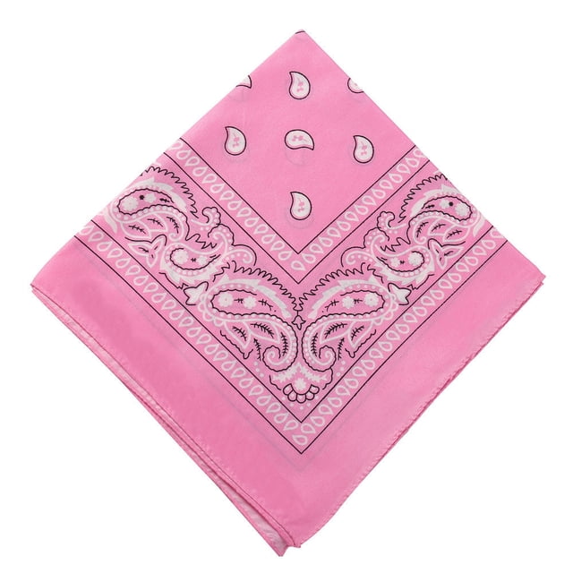 Birdeem Paisley Bandanas Multi Colored Set Cowboy Bandana Head Scarf Double Sided