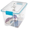 thumbnail image 4 of Sterilite 20 Quart Gasket Box, Stackable Storage Bin with Latching Lid, 6 Pack, 4 of 10