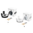 thumbnail image 3 of Transemion ABS Smart Wall Bracket Wall Home Organized For Google Mini For E 3 White, 3 of 6