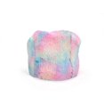 thumbnail image 4 of Lounge & Co Rainbow Faux Fur Bean Bag Chair, 4 of 4