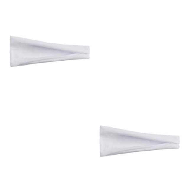 maskred Elastic Hair Bands For High Elasticity And Sweat Absorption 2white 1 2Set