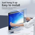 thumbnail image 2 of Hanging Style Monitor Screen Protector for 12.5-32 Inch Displays - Blue Light Blocking & UV Protection, Scratch-Resistant ABS Film, Easy Installation, Universal Compatibility with Laptops/Desktops, 2 of 6