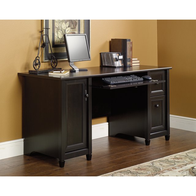 Bureau pour ordinateur Sauder Edge Water, noir Estate