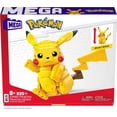 thumbnail image 2 of Mega Pokemon Jumbo Pikachu Construction Set - 825 Pieces, 2 of 6