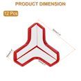 thumbnail image 2 of Uxcell Protecteurs d'Angle 12 Pcs Protecteurs d'Angle de Table Garde d'Angle de Meuble et Pare-Chocs de Bords (en Forme de T, Rouge), 2 of 6