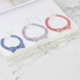 thumbnail image 2 of Rhinestone Bowknot Pets Collars 3 Rows Non-elastic Adjustable Rhinestones Belt Cats Dogs Accessories, 2 of 7