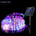 thumbnail image 1 of DAYBETTER Solar Outdoor Rope Lights, 33Ft Multi-Colour Waterproof Lights with 100 LEDs for Outside Tree Fence Yard Christmas Lighting Decoration, 1 of 7