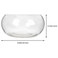thumbnail image 4 of Glass Fish Bowl Round Goldfish Bowl Hydroponic Plant Planter for Home Office, 4 of 5