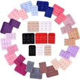 thumbnail image 1 of 36 Pcs Rallonges de Soutien-Gorge Crochets d'Extension de Brassière, 2 et 3 Crochets, 18 Couleurs, 1 of 6