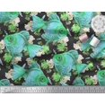 thumbnail image 2 of Soimoi Polyester Crepe Fabric Fish Ocean Print Fabric by Yard 42 Inch Wide, 2 of 2