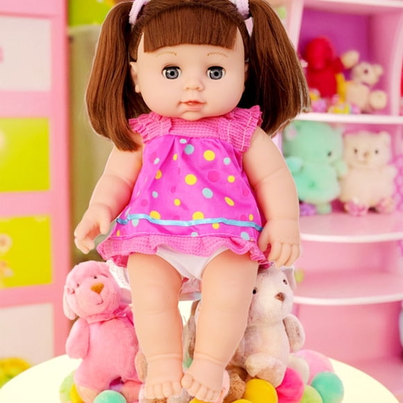 YYHQDS 11.02 Inch Cute Vinyl Simulation Doll, Soft Rubber Baby Toy for Early Education, Kindergarten Doll for Boys and Girls, Perfect Birthday or Holiday Gift Clearance Sales Today Deals Prime