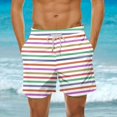 thumbnail image 1 of LSLJS Men's Summer Loose Beach Shorts Pocket Swimming Pants, Beach Shorts, 1 of 6