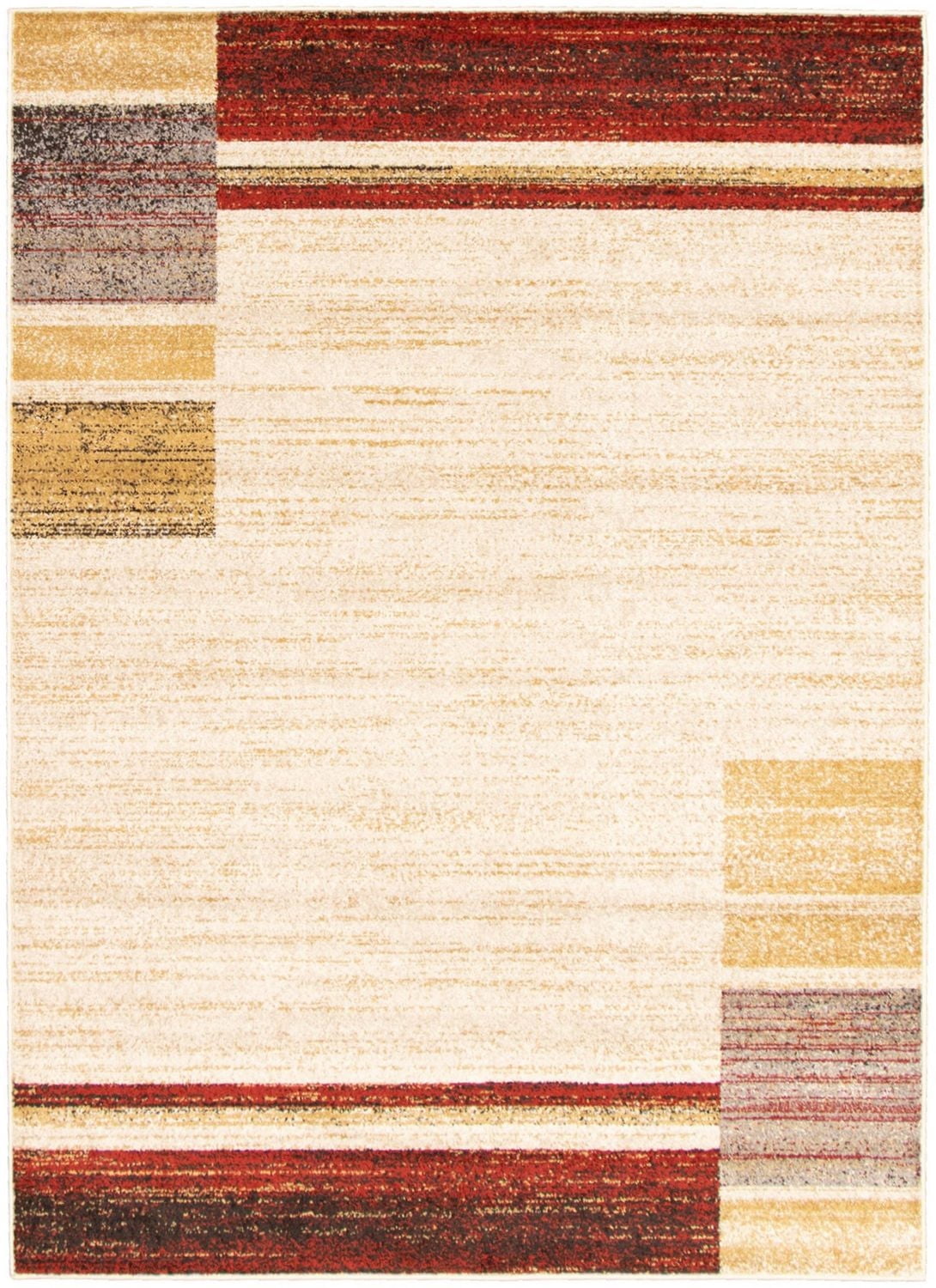 ECARPET Area Rug for Living Room, Bedroom, Soft & Plush Ayla Collection