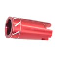 thumbnail image 3 of pitrice Fishing Rod Gimbal Metal Pole Cap for Holder Rod Rod Repair Black DIY Building Rod Red Length 5.5cm, 3 of 6
