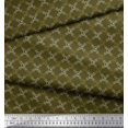 thumbnail image 3 of Soimoi Rayon Fabric Crossbones & Skull Shirting Print Fabric by Yard 56 Inch Wide, 3 of 4