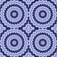 thumbnail image 1 of Ahgly Company Tapis d'Intérieur Lavable en Machine Carré Bleu Saphir Transitionnel, 8 Pieds Carré, 1 of 7