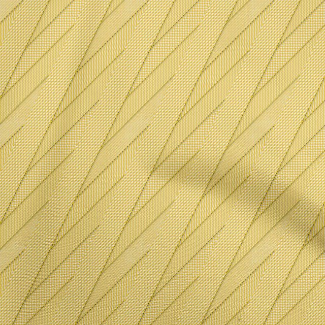 oneOone Cotton Poplin Yellow Fabric Abstract Texture Sewing Material Print Fabric By The Yard 56 Inch Wide