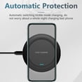thumbnail image 2 of Wireless Charger for Multiple Devices Wireless Charger for Smartphones 10W Desktop Wireless Charger Compatible with Ios & Android Fast Charging Wireless Charger, 2 of 7