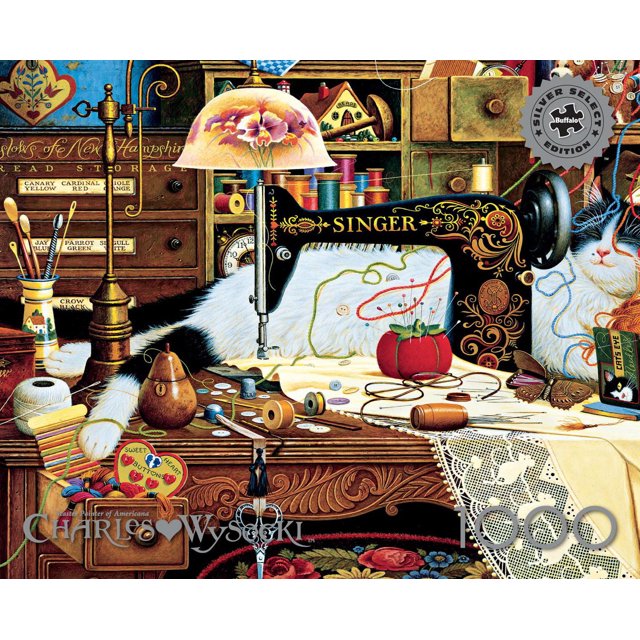 Buffalo Games - Le puzzle Silver Select - Maggie the Messmaker - en 1000 pièces