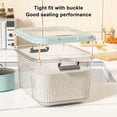 thumbnail image 3 of EXTRA Large Airtight Food Storage Cereal Containers for Bulk Food Storage BPA-Free Plastic Container,Extra Large Bulk Food Storage Containers with Airtight Lids for Rice, Pasta, Sugar & Flour, 3 of 3