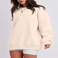 thumbnail image 3 of Sweats Surdimensionnés à Manches Longues pour Femmes, 3 of 6
