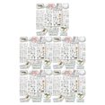 thumbnail image 3 of kurtrusly 5pack/lot DIY Wedding Decorations With Scrapbooking Stickers Stunning Designs Paper Decorative Stationery Stickers 5Set, 3 of 6