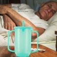thumbnail image 3 of Cup 350ML Adult Sippy Cup With Straw Spillproof 2 Handles Convalescent Feeding Cup For  Patients Elderly Drinking Aids, 3 of 8
