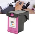thumbnail image 4 of Impression 302XL, Remplacement d'Encre Stable et Fiable pour Jet de Bureau H 302XLC, 4 of 8
