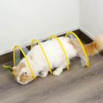 thumbnail image 4 of relayinert Foldable Indoor Cat Tunnel S Type Spring Tent Playing Toy Durable Portable Yellow L Mouse 1Set, 4 of 6