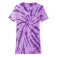 thumbnail image 1 of Gravity Threads Womens Tie-Dye V-Neck Shirt - Purple - 2X-Large, 1 of 1