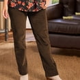 thumbnail image 1 of XZNGL Womens Solid Pocket Corduroy Pants, 1 of 1